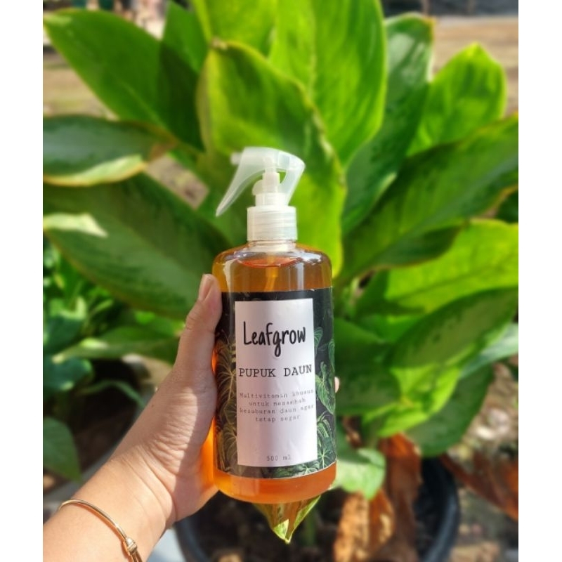 Pupuk tanaman Daun Organik spray Leaf Grow Cair Vitamin/sumplemen/penutrisi /perangsang Jumbo pupuk 