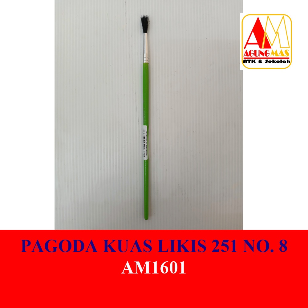 

PAGODA KUAS LUKIS 251 NO.8