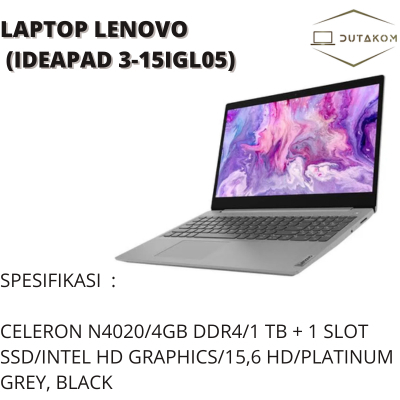 LAPTOP LENOVO IDEAPAD 3-15IGL05