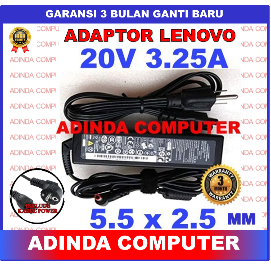 Adaptor Charger Lenovo ThinkPad T410 T420 T430