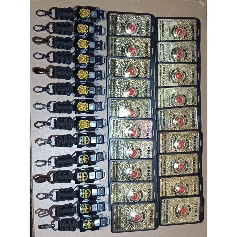 

id card holder nife custom PPNS ,DIKLAT RESERSE , DEPAN ,BELAKANG. 2 SISI