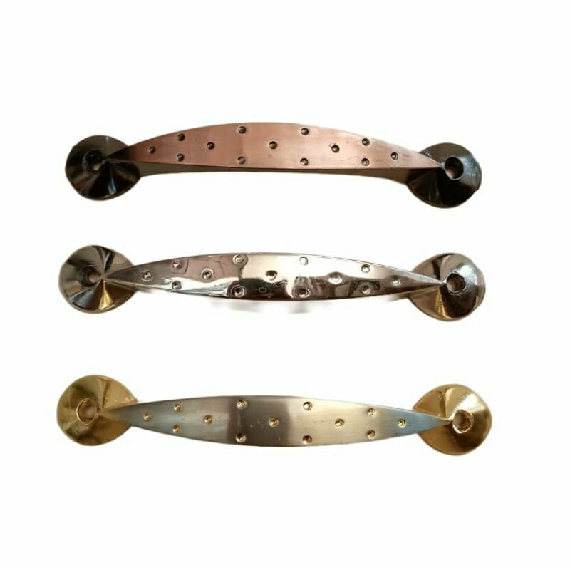 Hendel lemari,laci kuning,putih,antik 093