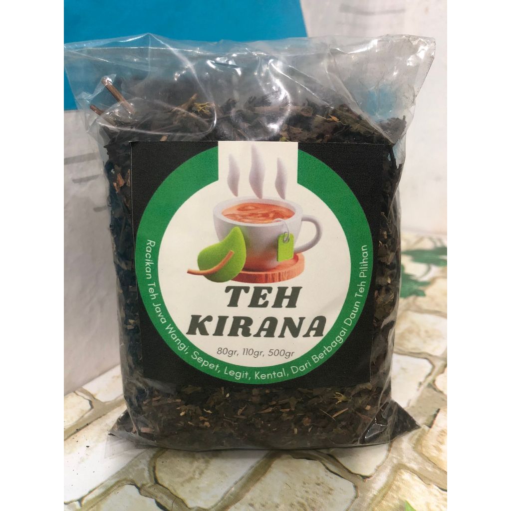 

TEH RACIKAN KIRANA 80 GR | TEH ANGKRINGAN (ASLI KHAS JAVA )