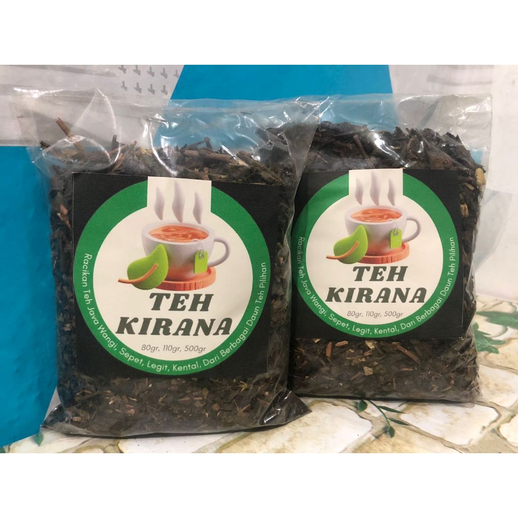 

TEH RACIKAN KIRANA 110 GR | TEH ANGKRINGAN (ASLI KHAS JAVA )