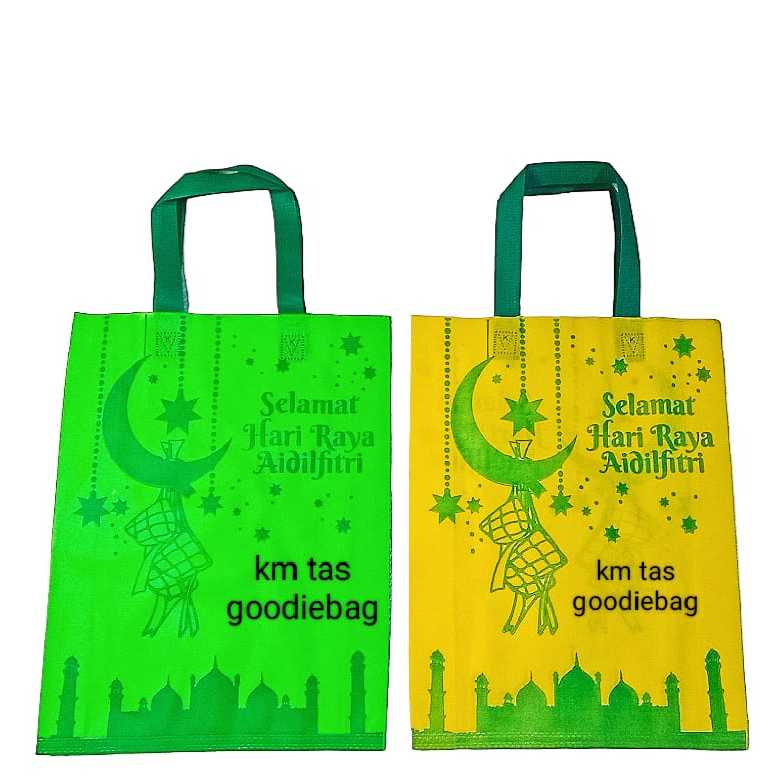 

TAS PRESS TALI IDUL FITRI 2 SISI / GOODIEBAG STANDING HANDLE 30x40/pcs