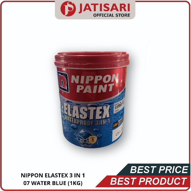 Elastex 3 in 1 / Cat waterproof / Cat tembok Waterproof / Kemasan 1kg