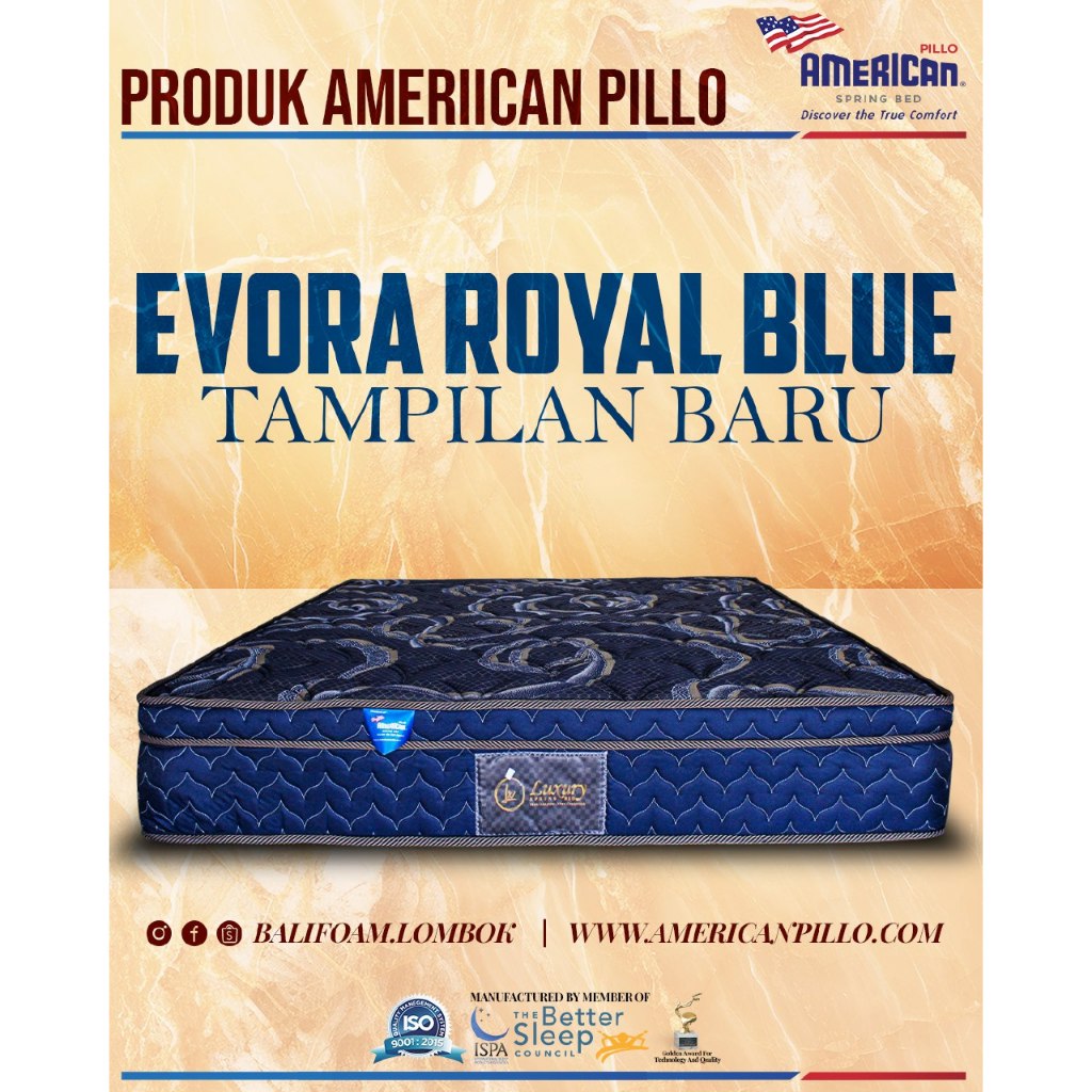 SPRINGBED AMERICAN LUXURY EVORA
