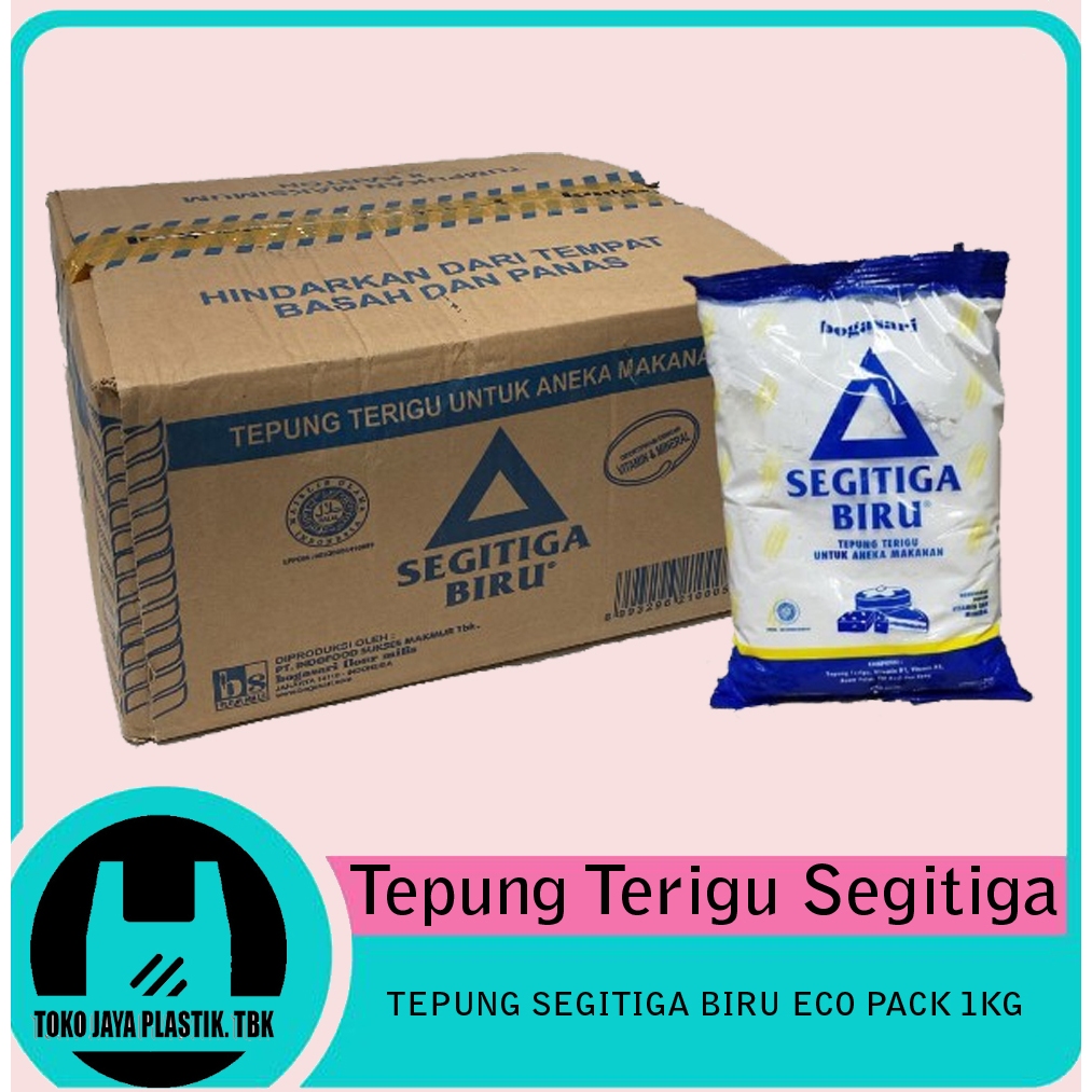 

TEPUNG TERIGU SEGITIGA ECO 1 KG