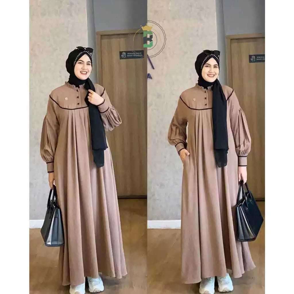 Baju Wanita Gamis model 2026 | gamis wanita dewasa DENAY Maxi simple elegan fashionable