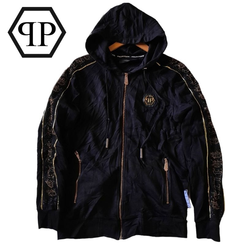 HOODIE ZIPER PHILIP PLEIN SECOND