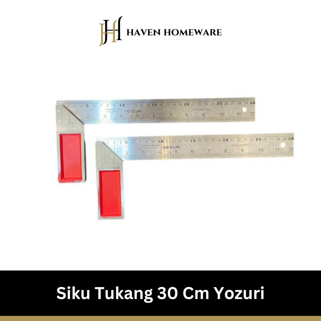 

SIKU TUKANG YOZURI/ SIKU BESI/SIKU TUKANG 30CM/ SIKU L / PENGGARIS SIKU