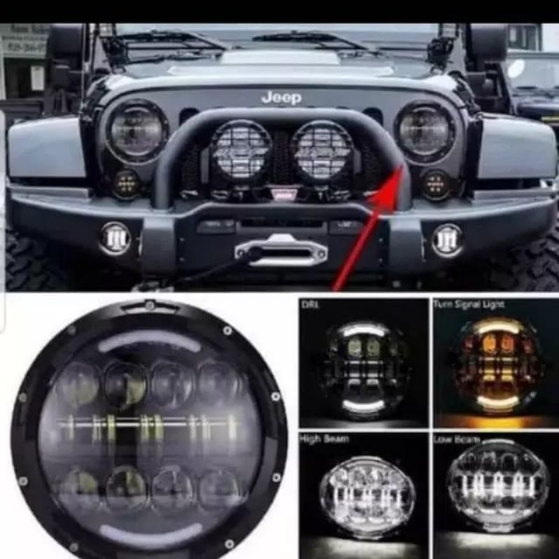 DAYMAKER 7 INCH SPIDER ORIGINAL DOT SAE