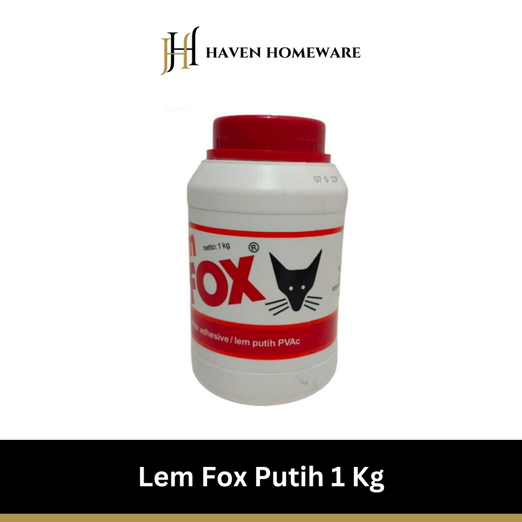 lem fox putih PVAc 1kg lem putih