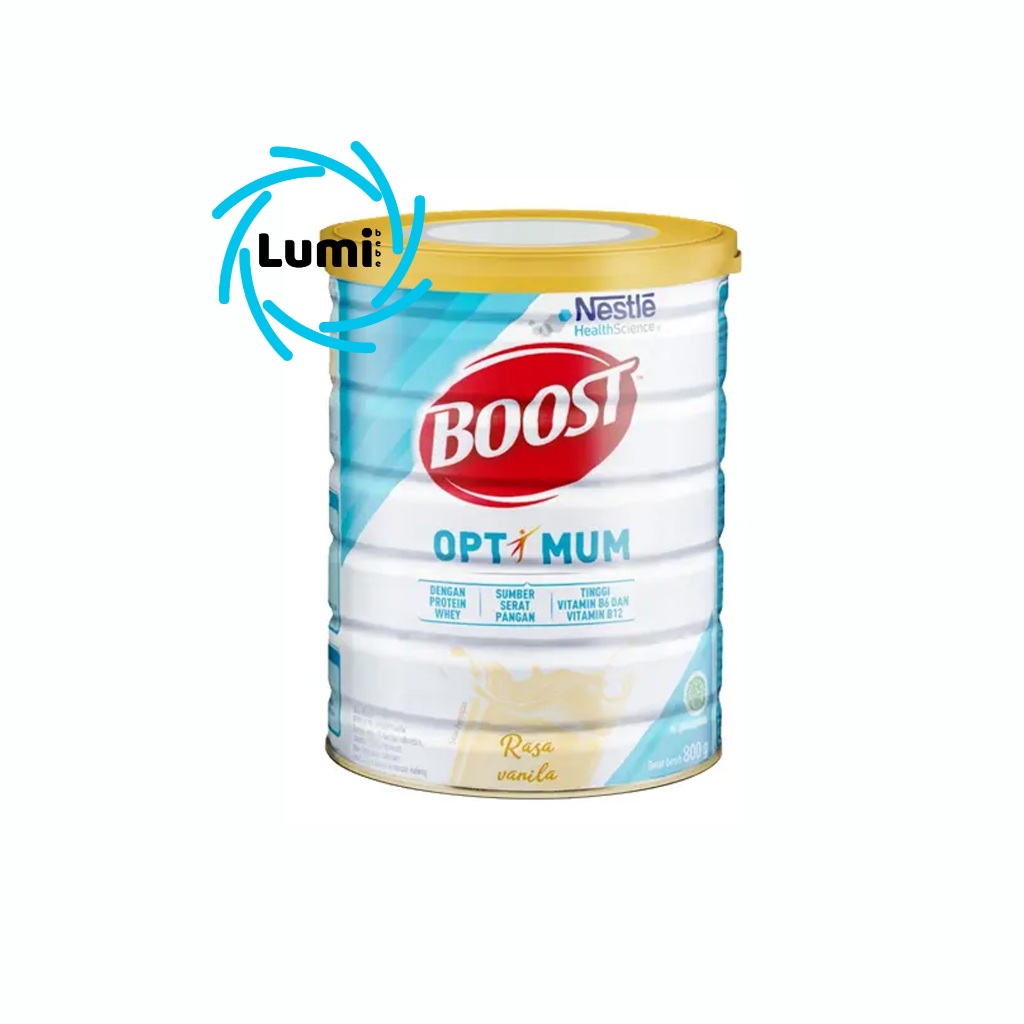 

NESTLE BOOST Optimum Susu Nutrisi Vanila Dewasa dan Lansia 800gr