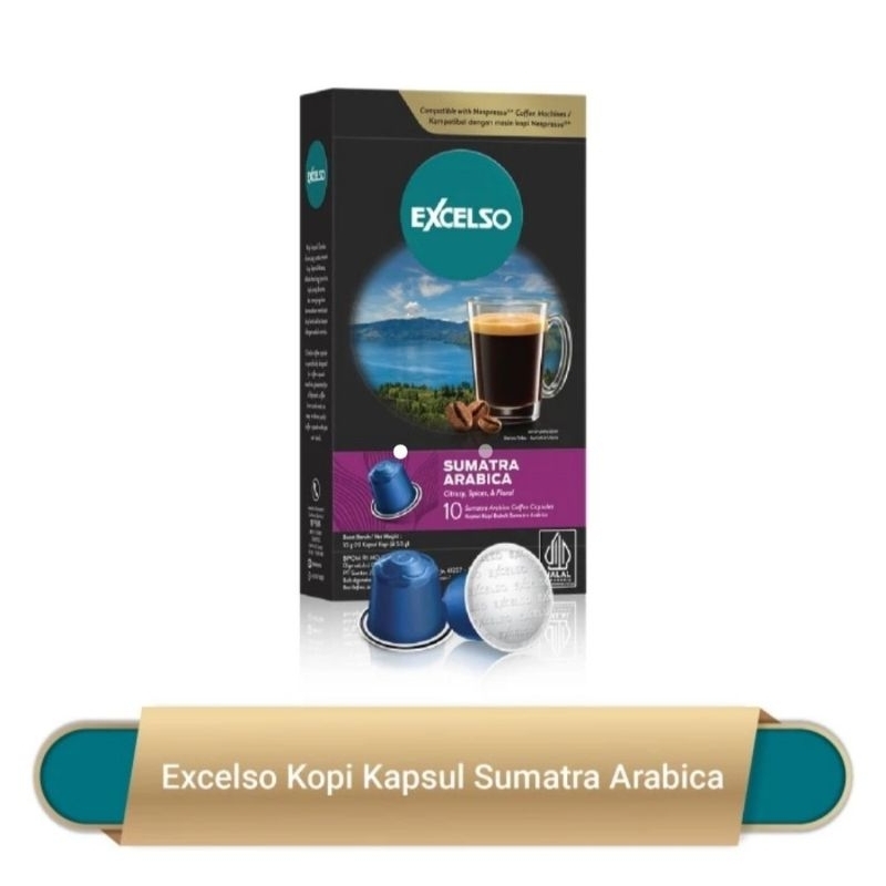 

kopi excelso kapsul nespreso sumatra arabica