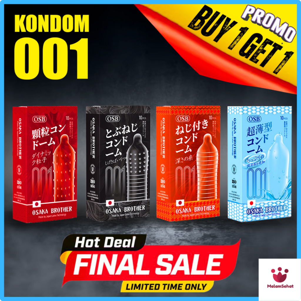 Kondom OSB Berduri Doddet BELI  1 GRATIS 1 Privasi Aman [COD]