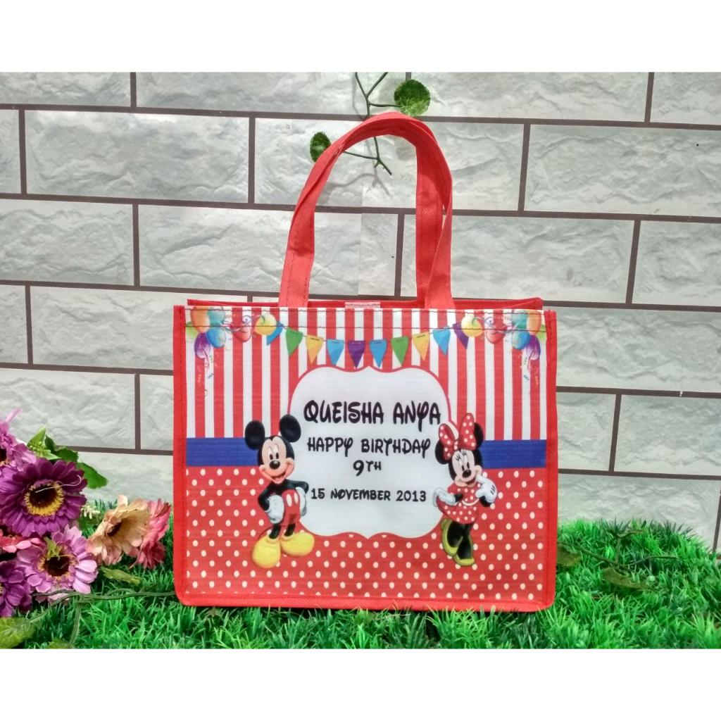 TAS SOUVENIR ULANG TAHUN ANAK / HAMPERS ULANG TAHUN