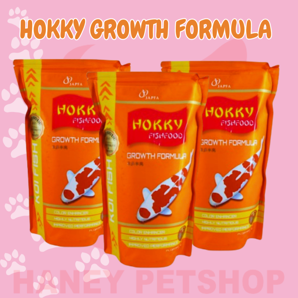 Hokky Growth Formula 1Kg | Pakan Ikan Koi | Hokky Pakan Ikan