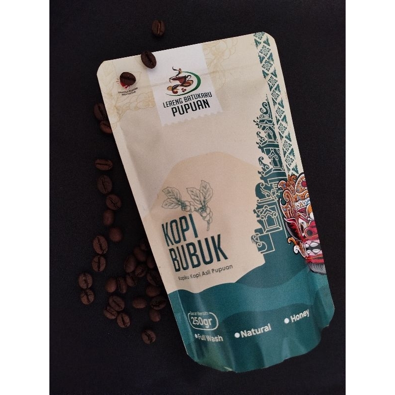 

Kopi Bali Bubuk Robusta Pupuan Honey Process 250gr