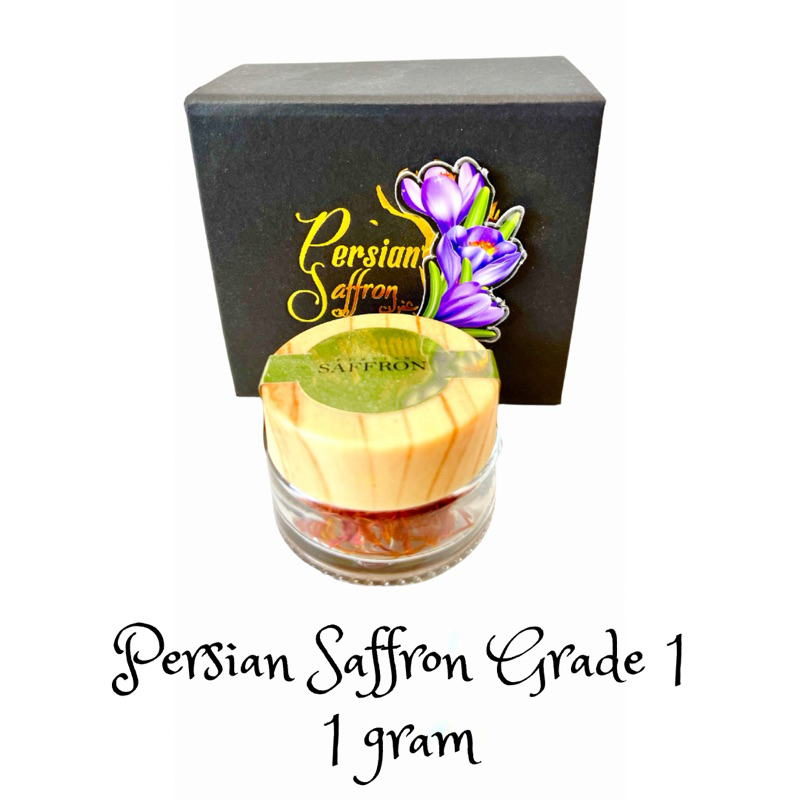 

1 Gram Original Persia Saffron Super Negin Grade 1 Premium
