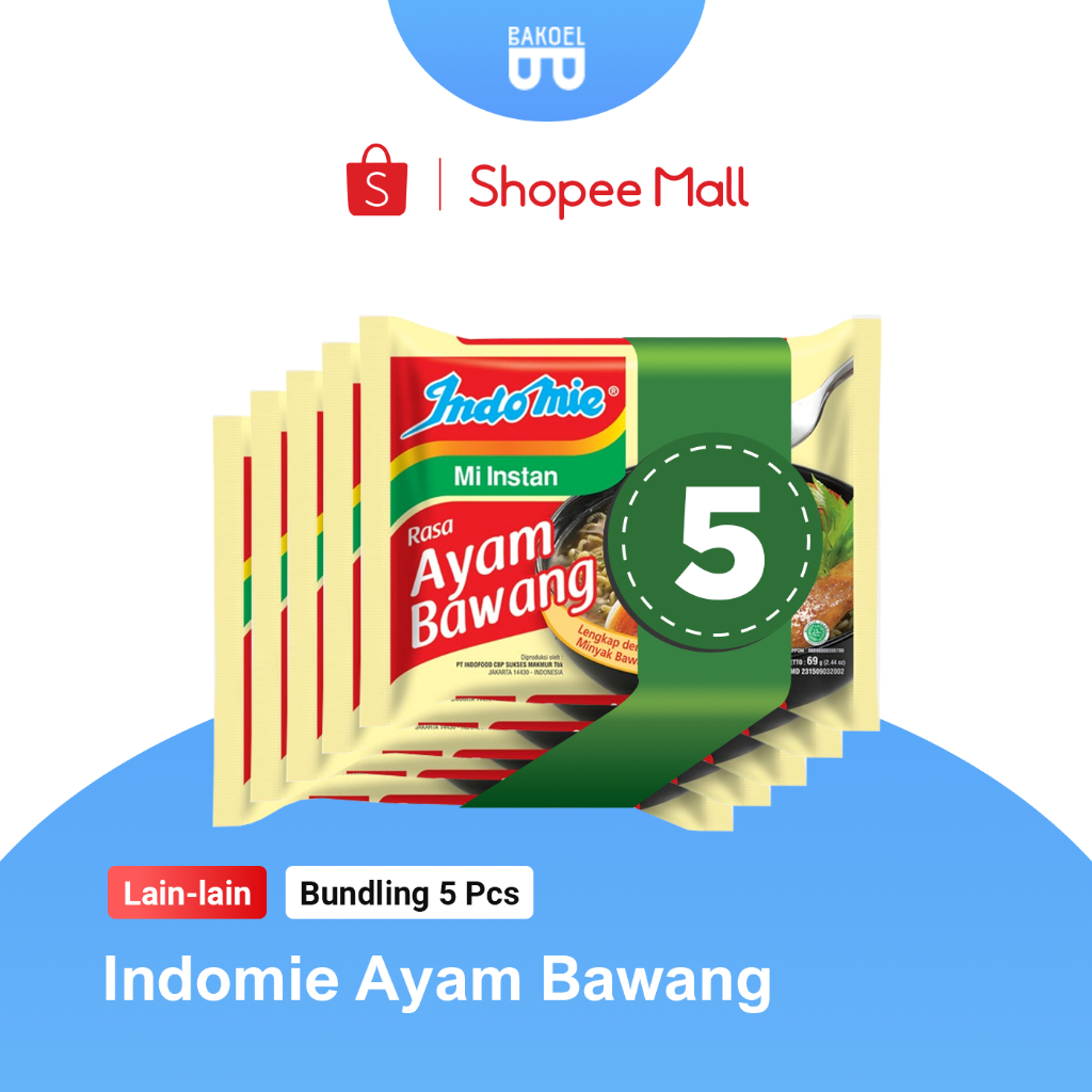 

Indomie Ayam Bawang / Kuah - Bakoel Sayur Online