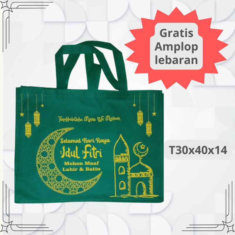 

PROMO TAS PARCEL LEBARAN 1 LUSIN (12Pcs)