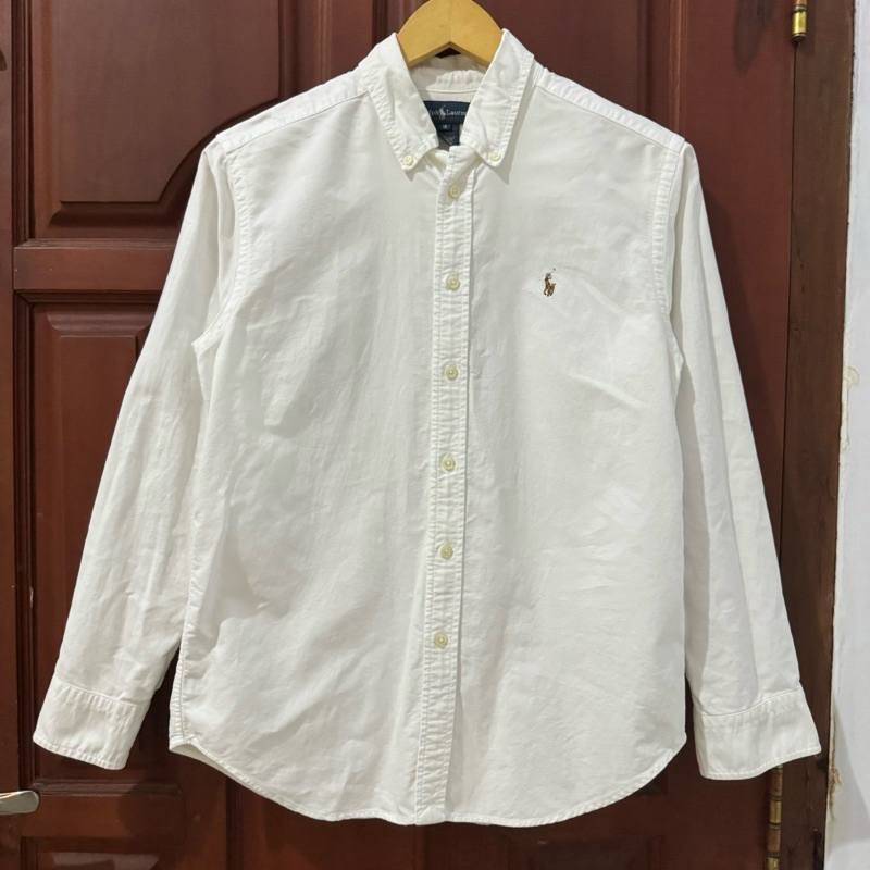 Polo Ralph Lauren Kemeja Putih Preloved