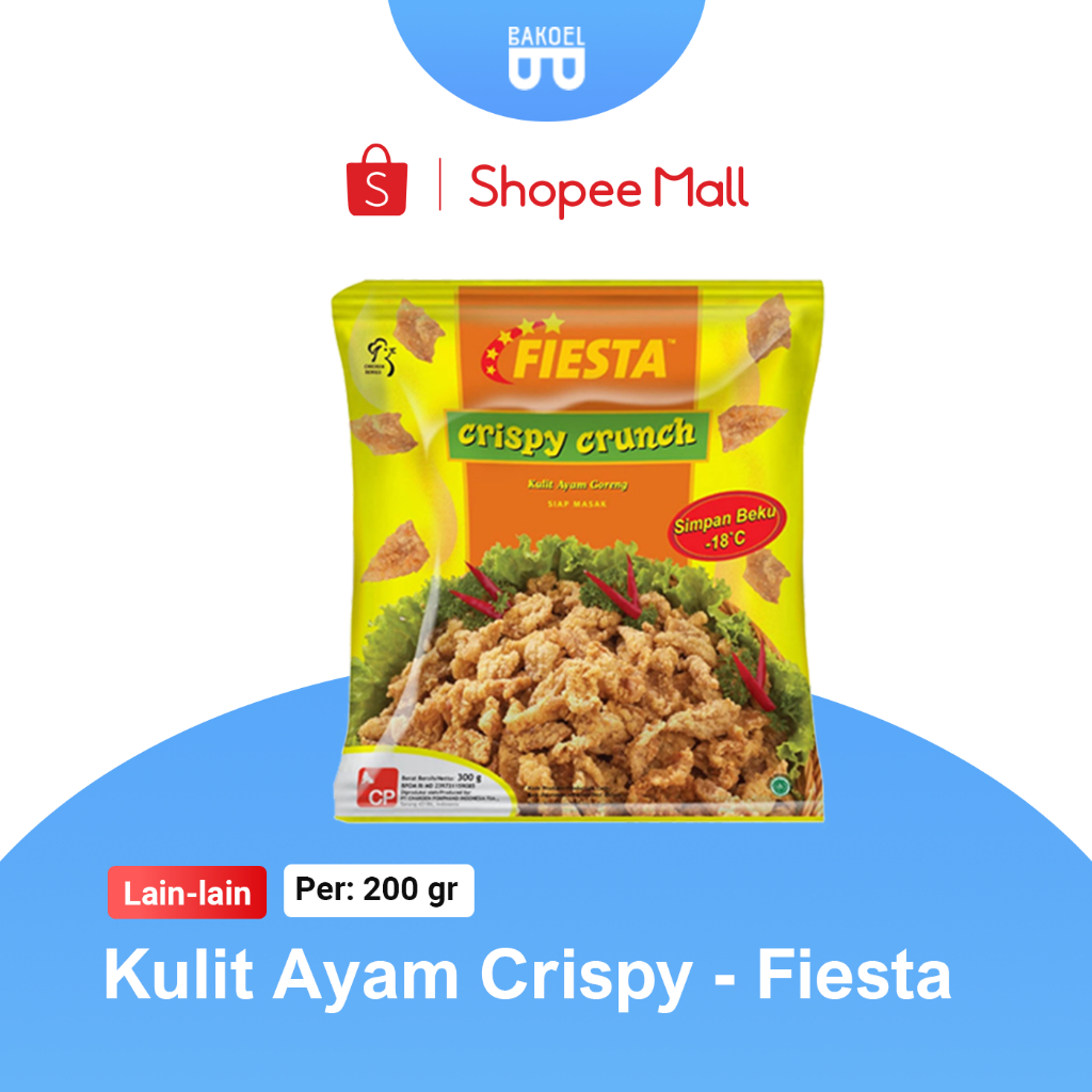 

Crispy Crunch / Kulit Ayam - FIESTA - Bakoel Sayur Online