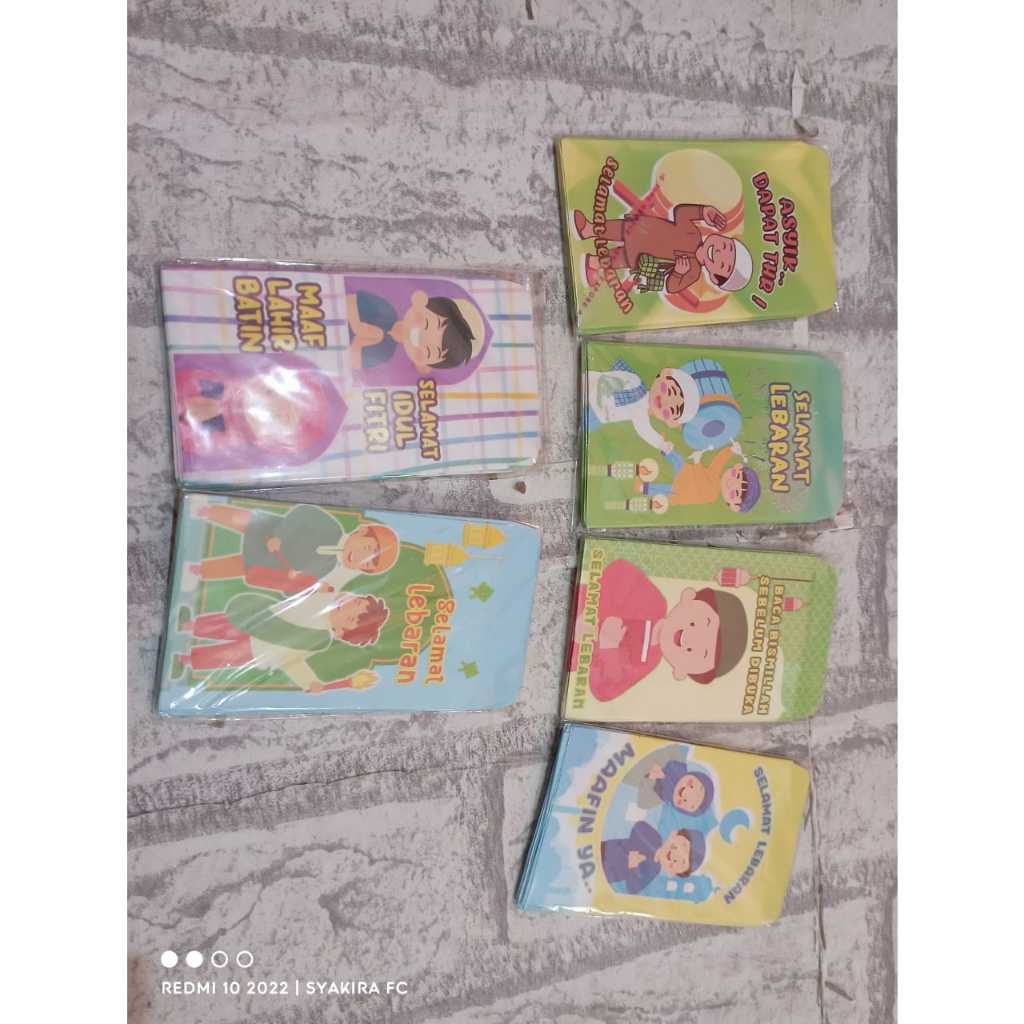 

Ampau lebaran Mini/amplop Lebaran kecil (1pak isi 10pcs)