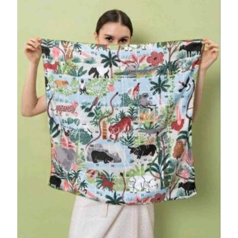 cottonink x Ayang Cempaka  scraft