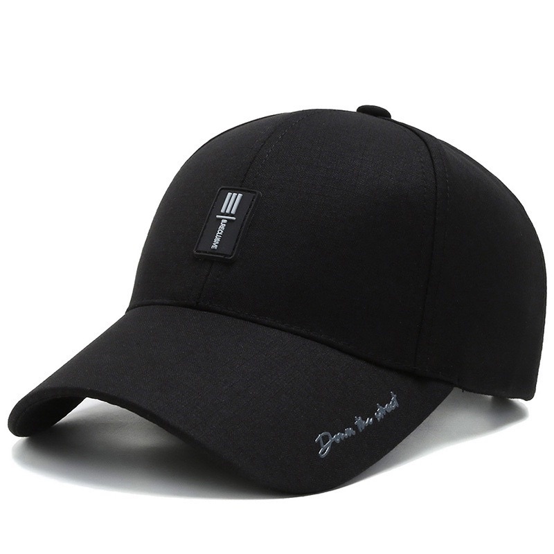 Aksesoris Topi Bisboll Pria Wanita Keren Terbaru Caps Distro Gaul Casual Lebel Logo Karet Sports Fas