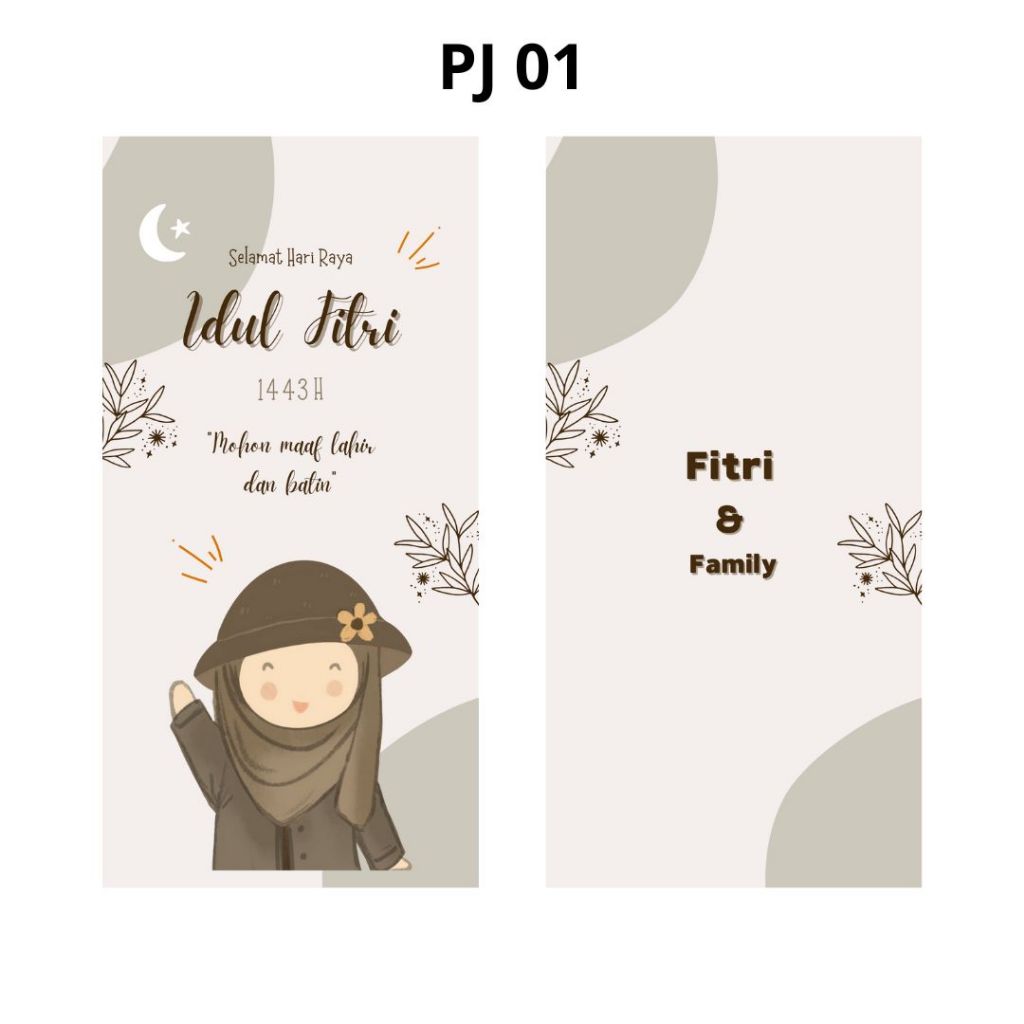 

Amplop Lebaran Idul Fitri Panjang Tanpa Lipat Isi 5pcs