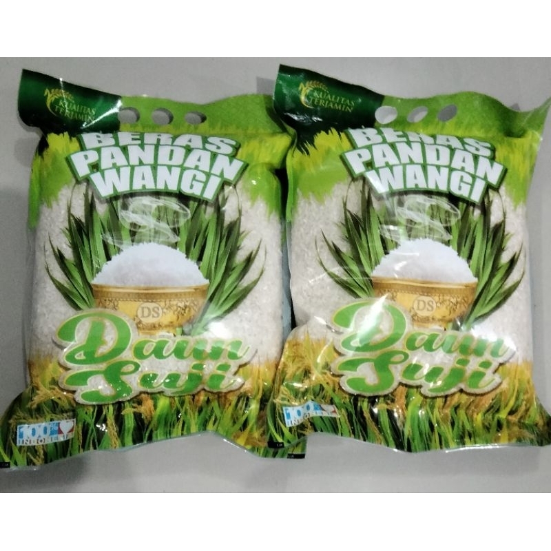 

beras daun Suji 2,5kg 2,7kg 3kg