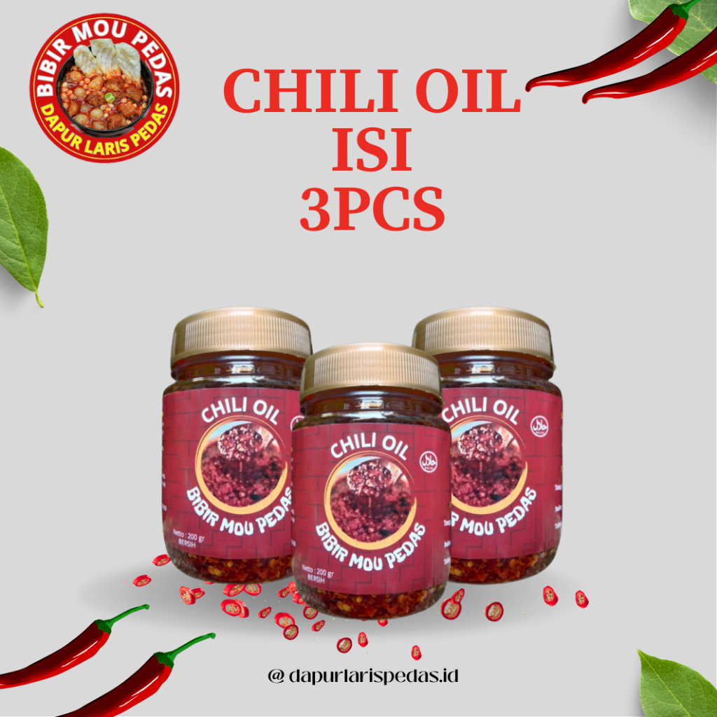 

paket hemat chili oil 3pcs