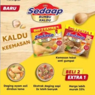 

SEDAAP BUMBU KALDU SAPI DAN AYAM RENTENG ISI 18 X 9 GRAM