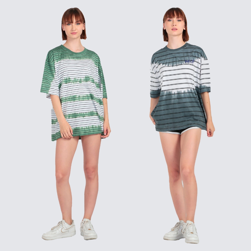 MFS T-SHIRT / WAVE / STRIPE / OVERSIZE