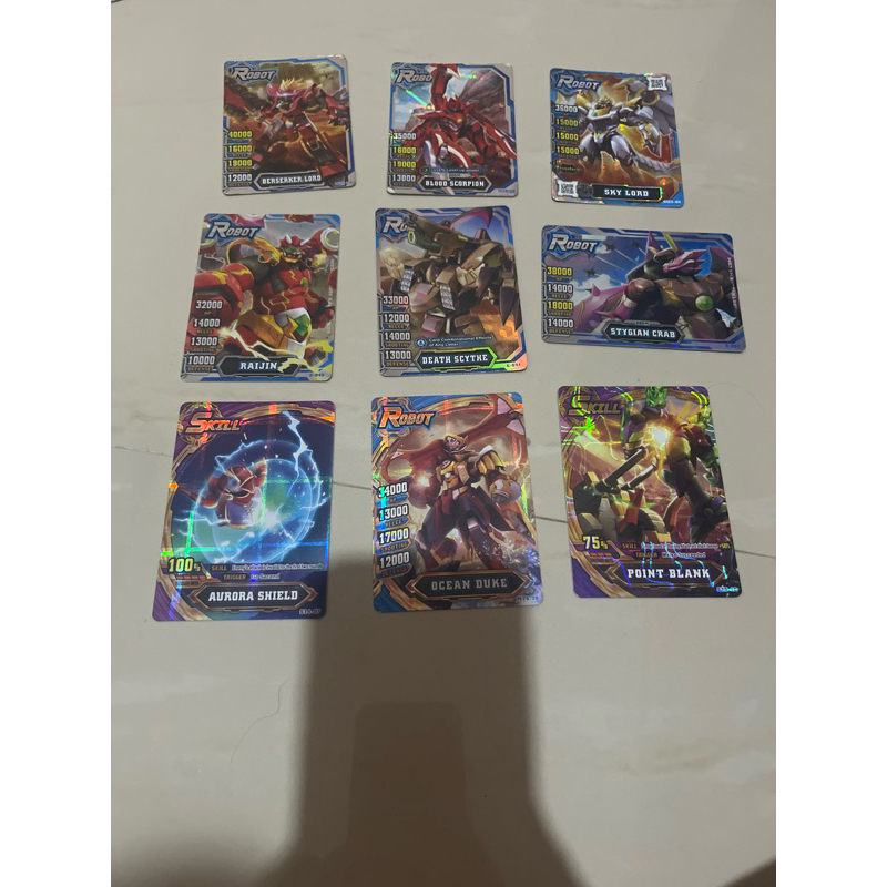 Kartu Hero of Robots 100%ORI