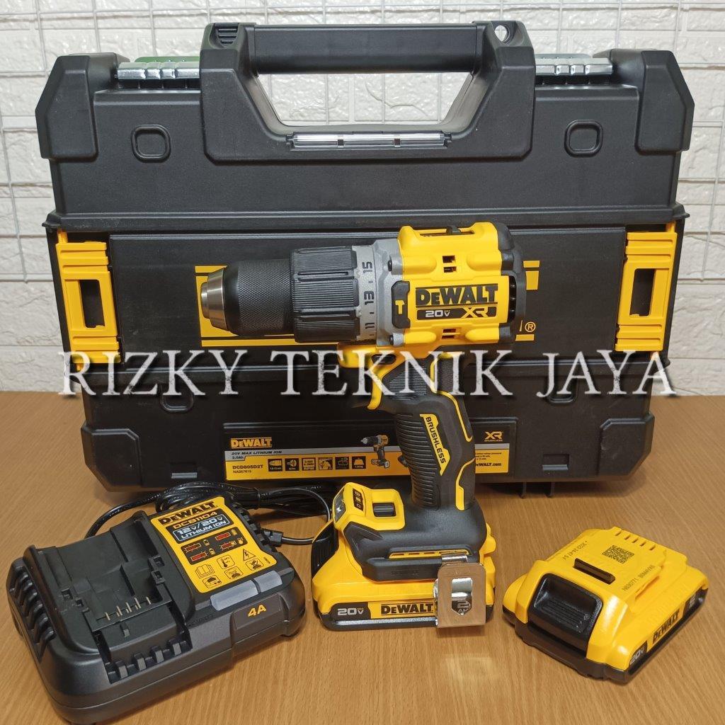 DEWALT DCD805D2 DCD805 MESIN BOR BATERAI CORDLESS DEWALT DCD805 IMPACT HAMMER DRILL