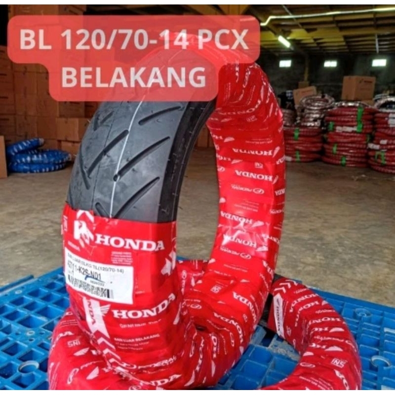 LE BAN LUAR 120/70-14 AHM K2S BELAKANG