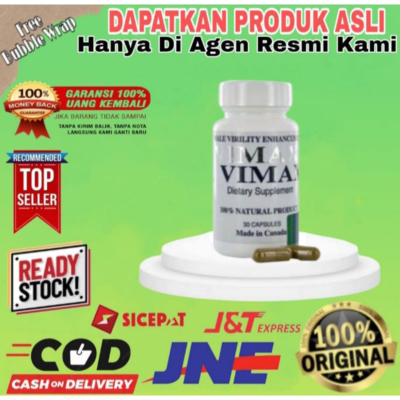 VIMAX CAPSUL CANADA ASLI 100% ORIGINAL GARANSI TERBUKTI KHASIATNYA AMPUH - OBAT PEMBESAR ALAT