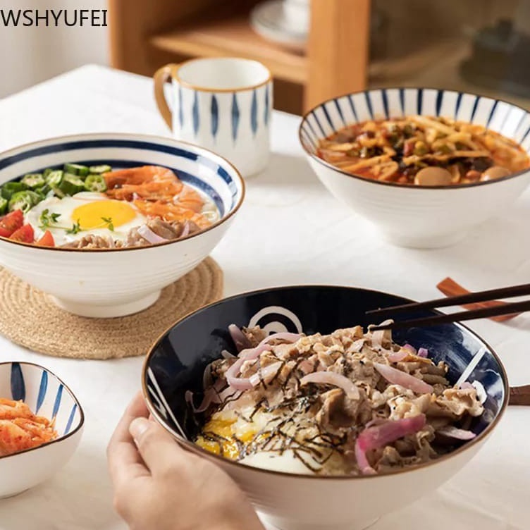 Mangkok Ramen  Mangkok Jepang Mangkok Keramik Jepang 2cm  Terkini