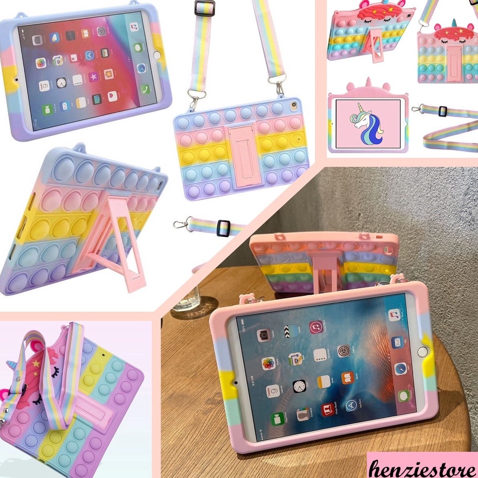 Case Pop It Rainbow IPAD MINI 123456 IPAD 5 6 IPAD AIRPRO 15 IPAD 234 IPAD PRO 11 218 22 Silikon