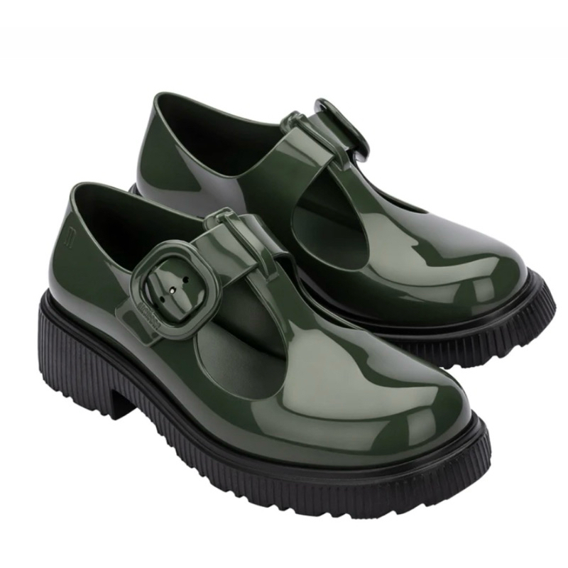 SALE Preloved original Melissa shoes jackie ad green