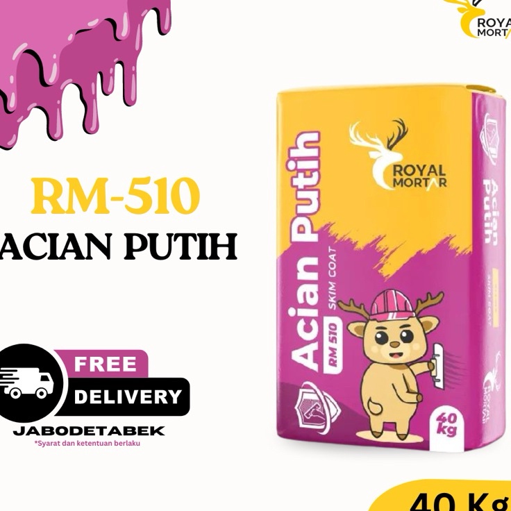 Model Terlaris  Semen Instan  Acian Putih  RM51 Royal Mortar