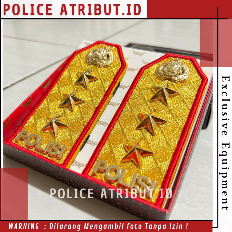 PANGKAT PDU POLRI KOMJEN POL Perlengkapan Polri Terbaru Best Seller