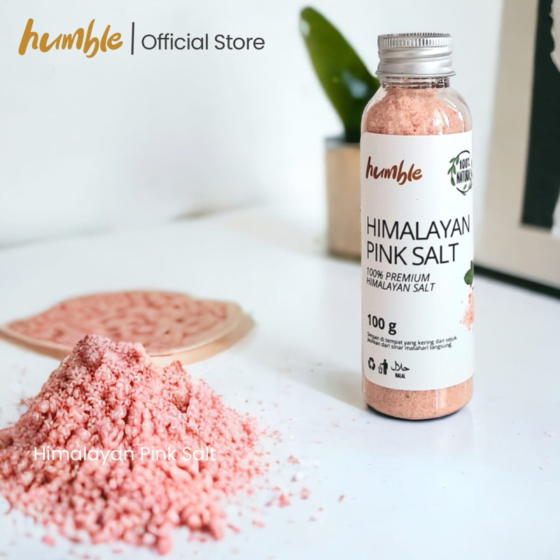 

Himalayan Pink Salt 100 gr | Garam Himalaya Organik original Pure high quality Humble