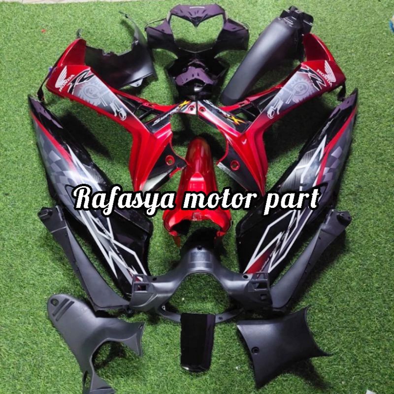 FULL BODY SUPRA X 125 BATMAN 2007 2008 2009 2010 2011 2012 2013/COVER FULL BODY SUPRA BATMAN