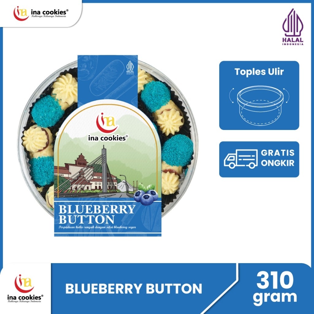 

Ina Cookies Reguler BLUEBERRY BUTTON