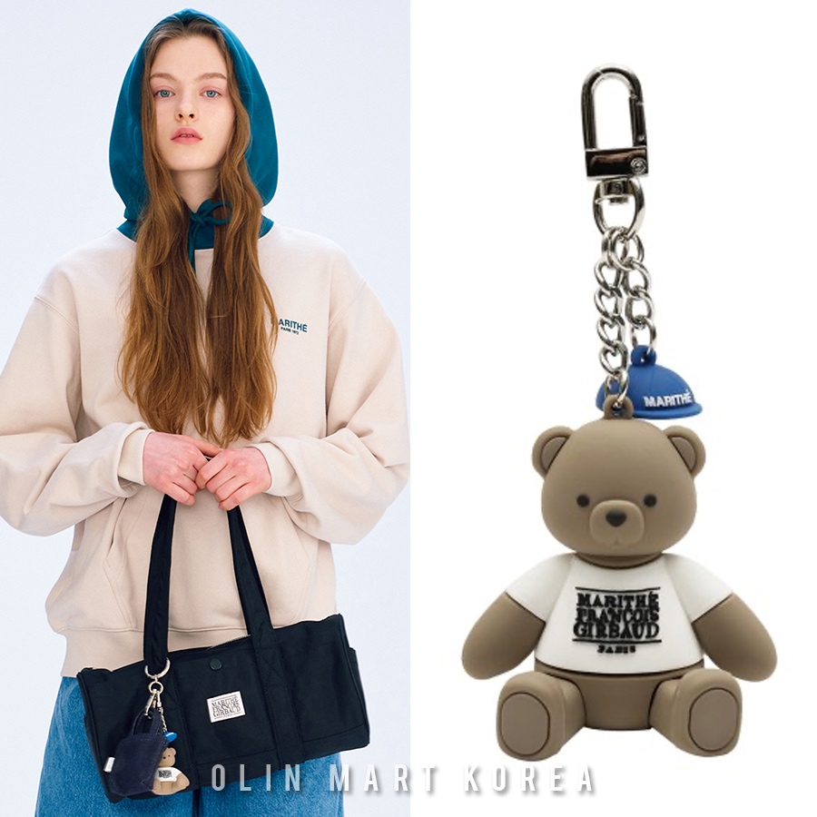 MARITHE MARI FIGURE KEYRING brown
