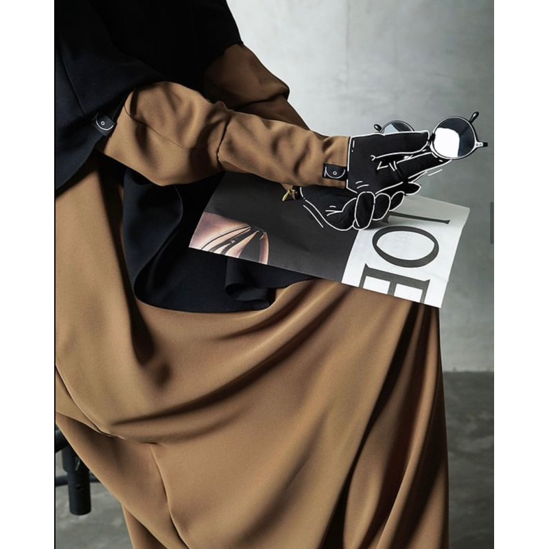 preloved_Aljenna Jemima Abaya medal bronze XS